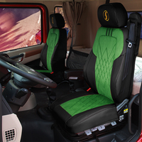 Vente directe d'usine GANE, housses de siège de camion de luxe en cuir Napa, ensemble complet SHACMAN X5000, différentes couleurs personnalisables