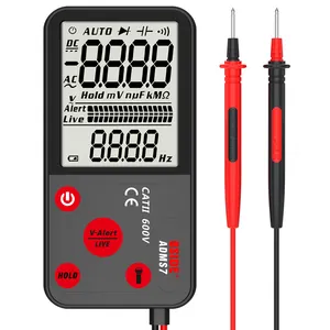 Factory wholesale BSIDE ADMS7 Digital Analog Multimeter 3.5' 'Large LCD 3-Line Display voltage tester Digital Multimeter