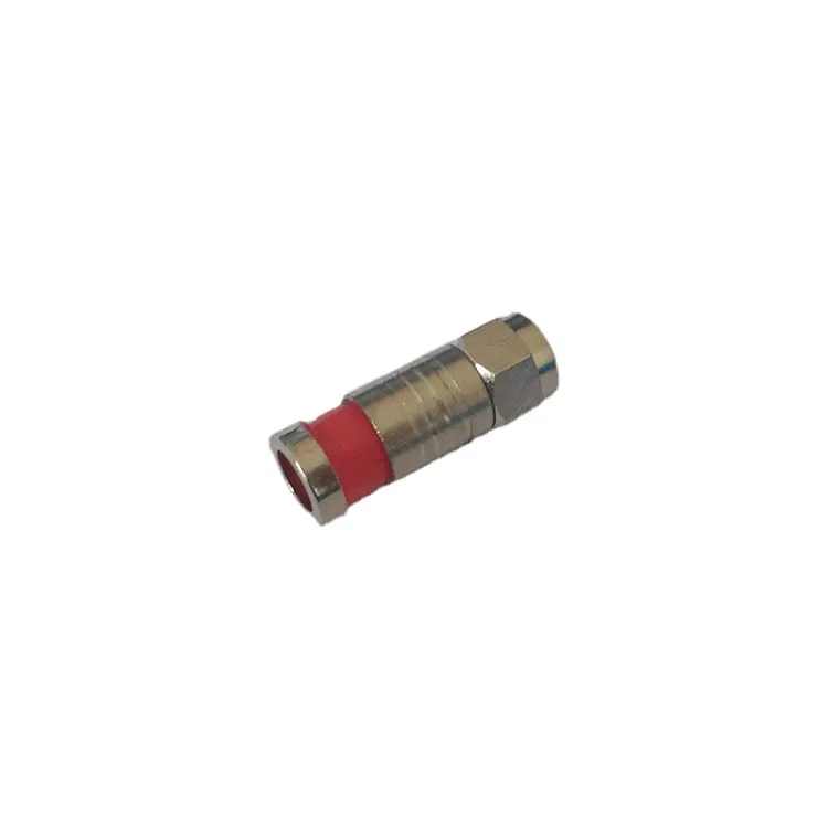 Wholesale Low Moq Coaxial Cable Rg 6 Compression Connector F Type Connector Rg6