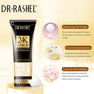 <span class=keywords><strong>DR</strong></span>.RASHEL 24K Gel Pembersih Wajah cair emas, Gel Pembersih dalam non-iritasi ringan untuk Perawatan Kulit & pelembab anti-keriput untuk wajah - Product Image 4