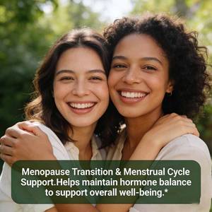 כמוסות צמחיות של Oem Herbs לתסמונת גיל המעבר, תומכות באיזון הורמונלי, תוסף צמחי פיטואסטרוגני - Product Image 3