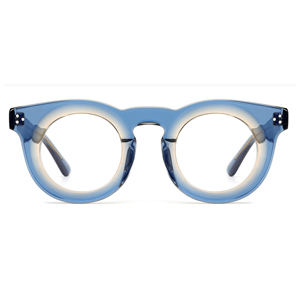 2025ラウンドフレーム軽量ファッション眼鏡ユニセックスクリアレンズ光学眼鏡 - Product Image 3