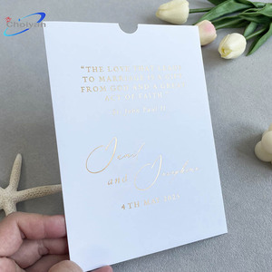 Enveloppes pliables pour invitations de mariage, cartes d'<span class=keywords><strong>anniversaire</strong></span>, boîte d'<span class=keywords><strong>invitation</strong></span> - Product Image 3