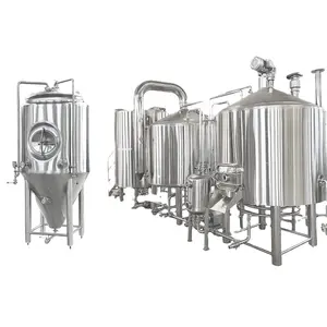 20BBL entièrement automatique grand système d'équipement de bière équipement d'usine de bière à vendre