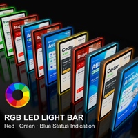 Système de contrôle d'accès PoE avec tablette Android, lecteur RFID, caméra 5MP, montage mural, voyant LED RGB pour salle de réunion