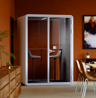 HIGHKA Offre Spéciale nouvelle boîte de bureau écologique de taille M avec espace de réunion privé et silencieux pods insonorisés pour espace de travail moderne