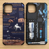 Dessin animé Pour Motorola MOTO G8 Jouer Personnalisé Imprimé Motif 4 Coins TPU Couverture Arrière Étui En Cuir PU Pour G8 Plus Pochette