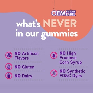 Bonbons Gommeux Vitaminés à Marque Blanche OEM en Promotion : <span class=keywords><strong>Complément</strong></span> <span class=keywords><strong>Alimentaire</strong></span> pour Renforcer l'Immunité et Favoriser la <span class=keywords><strong>Musculation</strong></span> - Product Image 3