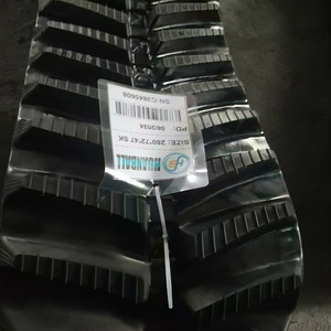 Kubota Kx121-2 350mm 와이드 굴삭기 고무 트랙 350X56X84 - Product Image 5