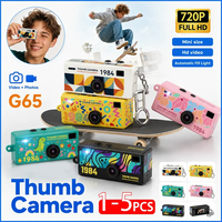 Mini caméra numérique 720P à écran LCD, caméra porte-clés, prise en charge 128 Go, caméra de poche pour enfants, idéale pour les voyages - Vente Flash