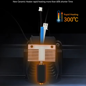 Kit Hotend tout métal pour Creality <span class=keywords><strong>Ender</strong></span> <span class=keywords><strong>3</strong></span> <span class=keywords><strong>Ender</strong></span> <span class=keywords><strong>3</strong></span> <span class=keywords><strong>V2</strong></span> CR10 Imprimante 3D <span class=keywords><strong>Filament</strong></span> 1.75mm Mise à niveau d'impression haute température - Product Image 2