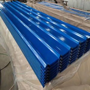 Plaque d'acier galvanisée en gros d'usine Dx51d A36 Q195 Q235 Q345 tôles d'acier galvanisées ondulées de haute résistance - Product Image 4