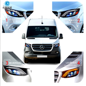 2018-<span class=keywords><strong>2025</strong></span> + cho Mercedes Benz spendtl Đèn pha lắp ráp, sửa đổi với ống kính Aurora MAYBACH dẫn đèn pha lắp ráp - Product Image 1