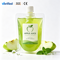 Sachets à bec verseur transparents épaissis anti-fuite, personnalisables avec étiquettes adhésives, pour jus, miel et emballages liquides portables – Vente directe usine