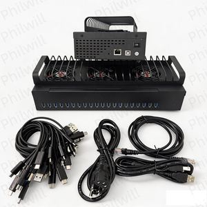 WIFI OTG Ethernet Mobile Farm <b>Phone</b> Box 40 100 Devices Setup 40-Port USB 3.0 Android iPhone 20 Farm Hub Dock Station 110V 220V - Product Image 4