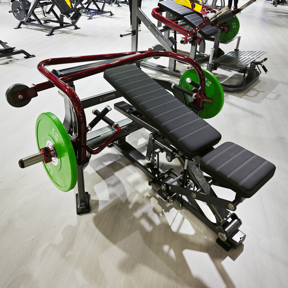 商用ジム調節可能なシートと背もたれの高さクロスオーバーマルチ