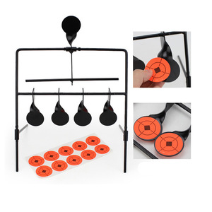 Objetivos <span class=keywords><strong>de</strong></span> Tiro <span class=keywords><strong>de</strong></span> Paintball con Diseño Portátil, <span class=keywords><strong>5</strong></span> Objetivos para Tiro al Aire Libre y Caza - Product Image 3