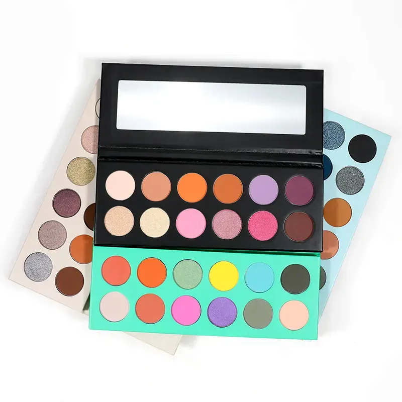 Ochain Bán Buôn Đầy Màu Sắc Cao Sắc Tố Chất Lượng Cao Không Thấm Nước 12 Màu Sắc Eyeshadow Palette