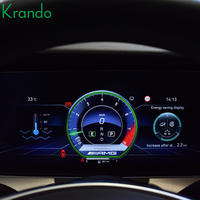 24,6'' Doppelbildschirm-Autoradio für Mercedes Benz E-Klasse W213 E260 E300 2016-2023 Android-Navigation CarPlay Cockpit