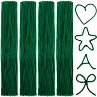 Bâtonnets de chenille pour loisirs créatifs, pour projets artistiques DIY, Noël, Nouvel An chinois, rentrée scolaire, artisanat et décorations - Enfant