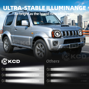 Faros Delanteros LED Completos Arcaicos para Suzuki Jimny JB23 JB33 JB43 2007-2017 con Animación de Encendido, Faros Delanteros JB23 - Product Image 5