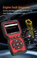 Nouveau scanner de diagnostic automobile professionnel V519 PLUS OBD2 12V avec écran TFT, garantie 1 an pour tous les véhicules, outil de diagnostic