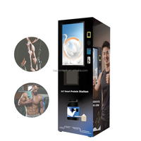 Hoge kwaliteit commerciële fitnesscentrum eiwitshake-automaat bekerdispenser voor koffie & eiwitpoeder premium bron