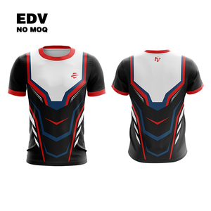 Identification d'équipe T-shirts sur mesure Impression à la demande Chemises de sport en polyester T-shirt de dernière conception pour le sport - Product Image 2