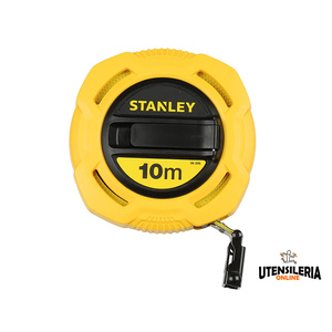Ruban à mesurer Stanley 10 mètres x 12.7mm avec ruban en fibre de verre et crochet - Product Image 1