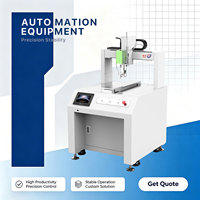 Machine de distribution de colle automatique de type armoire, distributeur industriel 3 axes personnalisable avec contrôle intelligent
