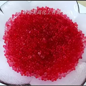 Gel de silice coloré Offre Spéciale indicateur de gel de silice Gel de silice rouge (indicateur) 1-3mm