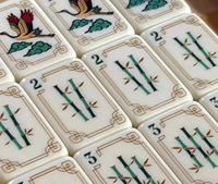 Maßgefertigte Luxuriöse Amerikanische Mahjong-Steine aus Acryl, Umweltfreundlich, Langlebig, Faltbar für Innen/Außen, Kinder-Großhandel