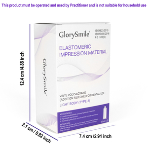 Material de Impresión <span class=keywords><strong>Dental</strong></span> Profesional Extra Ligero con Silicona Adicional de Alta Elasticidad y Recuperación - Product Image 5