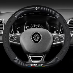 Housse de volant de voiture en daim, adaptée aux <span class=keywords><strong>Renault</strong></span> E-Nuo, Koleos, Captur, Laguna, Espace. - Product Image 2