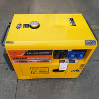 Générateur diesel silencieux 50/60Hz 8kva monophasé insonorisé 3kva 5kva 6kva 7kva 8kva 9kva 220V 380V pour la maison