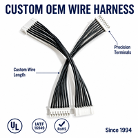 Kabel Rakitan Konektor Molex Picoblade 2/4/6/8/10/12Pin 1.25mm Pitch Kustom Pabrikan