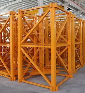 Sección de Extensión Compatible con Zoomlion para Grúa Torre de Techo Plano, Piezas de Repuesto para Grúa Torre, Material Q345, Segunda Mano - Product Image 4