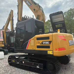 รถขุดตีนตะขาบใช้ Sany135ไฮดรอลิกดั้งเดิม Sany135ขุด - Product Image 1