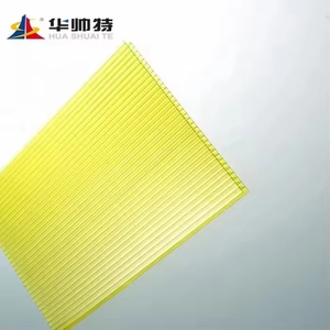 Hoja de <span class=keywords><strong>policarbonato</strong></span> de plástico hueco azul de 4mm <span class=keywords><strong>para</strong></span> techo - Product Image 5