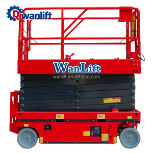 Lift Gunting Listrik Tenaga Sendiri Bersertifikasi CE dengan Kapasitas 230-2000KG dan Tinggi Angkat 3m-20m untuk Penggunaan Dalam/Luar Ruangan - Product Image 2