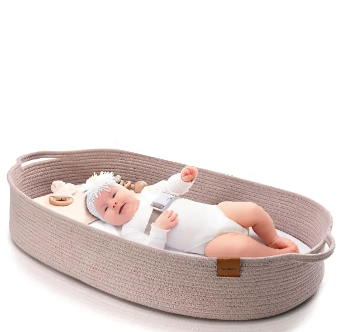 Panier à langer pour bébé avec matelas à langer et housse imperméable Panier à langer pour bébé Moïse