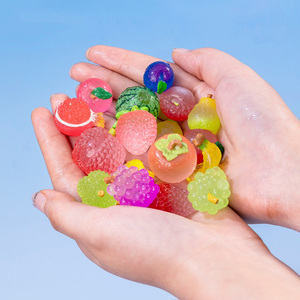 Mini jouets pour enfants, brillants dans le noir, en résine époxy, forme de crème glacée, modèle écologique, décoration miniature pour jardin, aquariums - Product Image 1