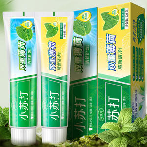 ยาสีฟันชิยาดัน ดับเบิ้ลมินต์ 225 กรัม ผสมเบกกิ้งโซดา ช่วยให้ลมหายใจสดชื่น ทำความสะอาดฟัน สำหรับผู้ใหญ่ - Product Image 3