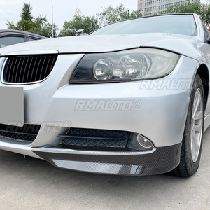 Kit carrosserie tuning noir brillant pour pare-chocs avant, lèvre de spoiler et diffuseur pour BMW Série 3 E90 E91 320i 330i 2005-2008 - Product Image 6