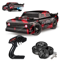 Nouvelle voiture RC 4x4 à l'échelle 1/16 avec lumières LED, radiocommande 2,4G, voiture télécommandée, drift tout-terrain, camions Driftmonster, jouets pour garçons