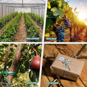 Cordel de Colores de 100 m, Fácil de Usar, para Atar y Cortar, para Reparaciones del Hogar, Trabajos Agrícolas, Atar Plantas Pesadas y Proyectos Creativos - Product Image 6