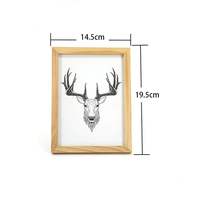 Fabricant de décoration murale en gros A1 A2 A3 A4 5x7 6x8 8x10 cadre de peinture Photo en bois MDF