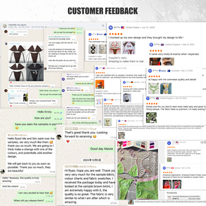 2025 Bademode Custom <span class=keywords><strong>Bikini</strong></span> Hersteller Zweiteiliger Badeanzug Badeanzug Sexy Badeanzug für Frauen - Product Image 6