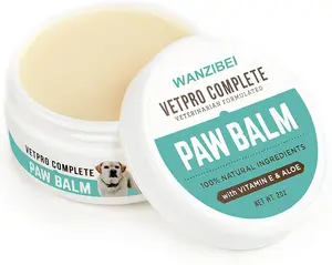 OEM/ODM Wholesale Private Label Pet Care Products WANZIBEI Supplies High Quality Moisturizing Paw Balm For Dry Skin Paw Protect