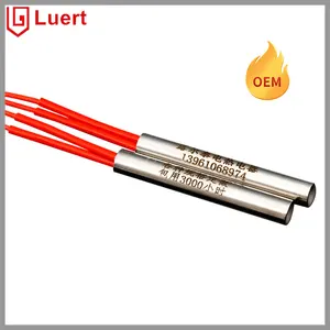 12V 110V 10Mm 50Mm Electric Rod Water Heating Element Industrial Flange Screw Immersion Cartridge Heater